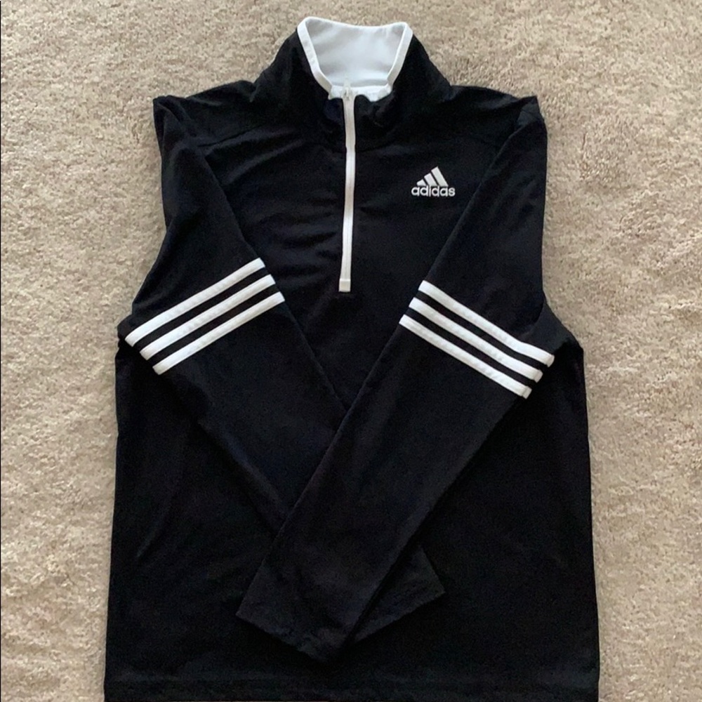 Adidas half zip pullover